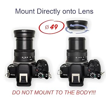 Amazon.com : FotoZ 49MM 0.75x HD Wide Angle Conversion Lens